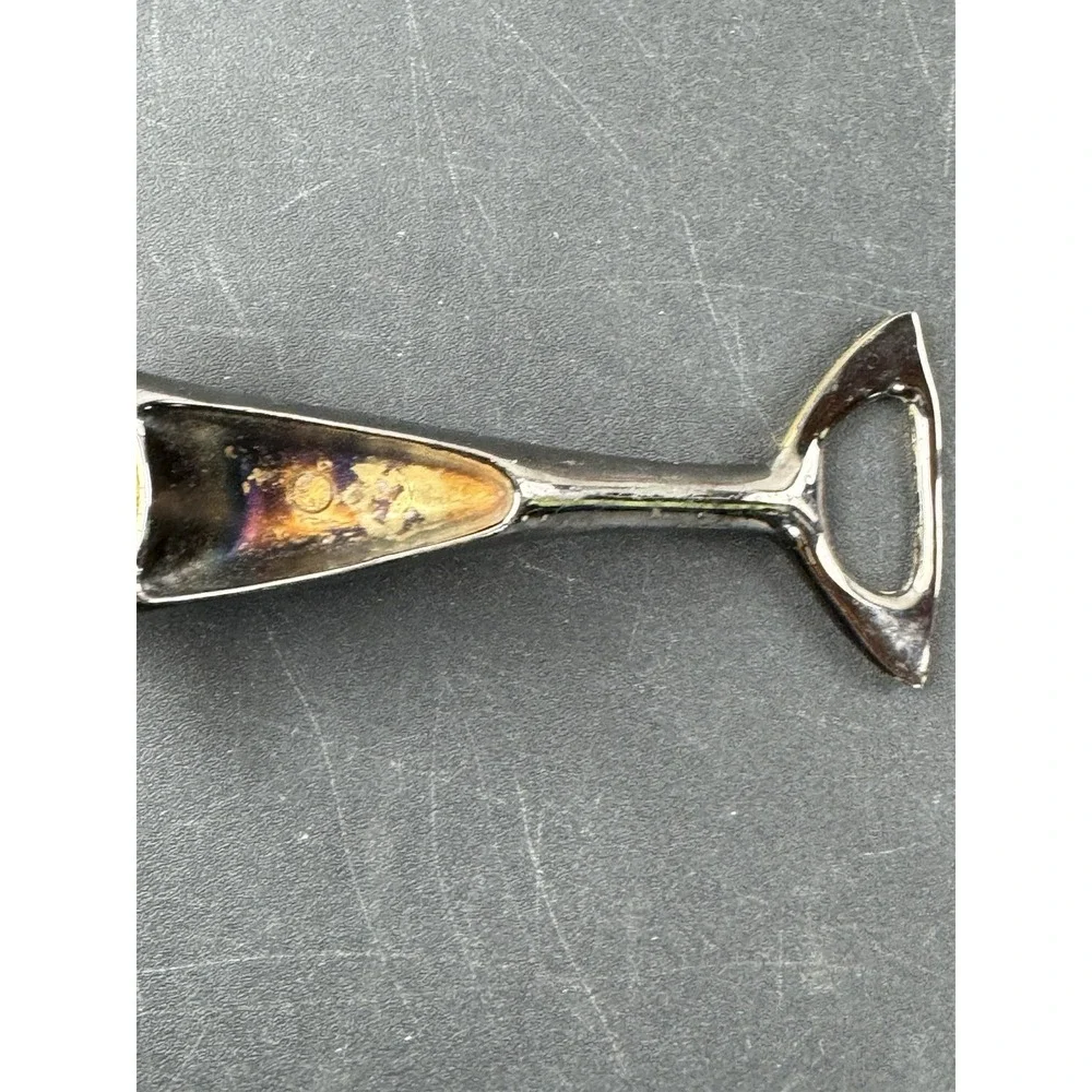 Vintage Brass Gold Dolphin Nautical Figural Beer Bottle Opener Barware Germany‎
